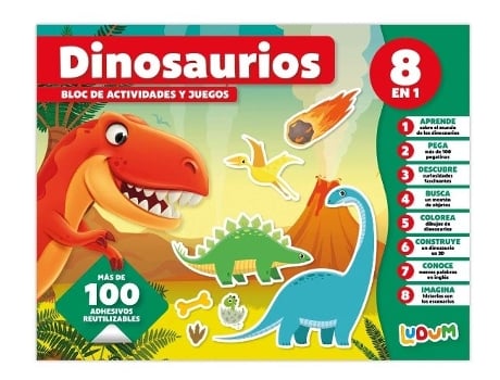 Bloco De Atividades E Jogos De Dinossauros Ludum Imagiland