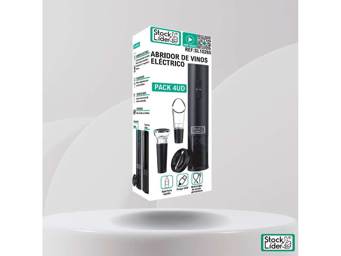 Abridor De Vinos Elétrico Multi4you