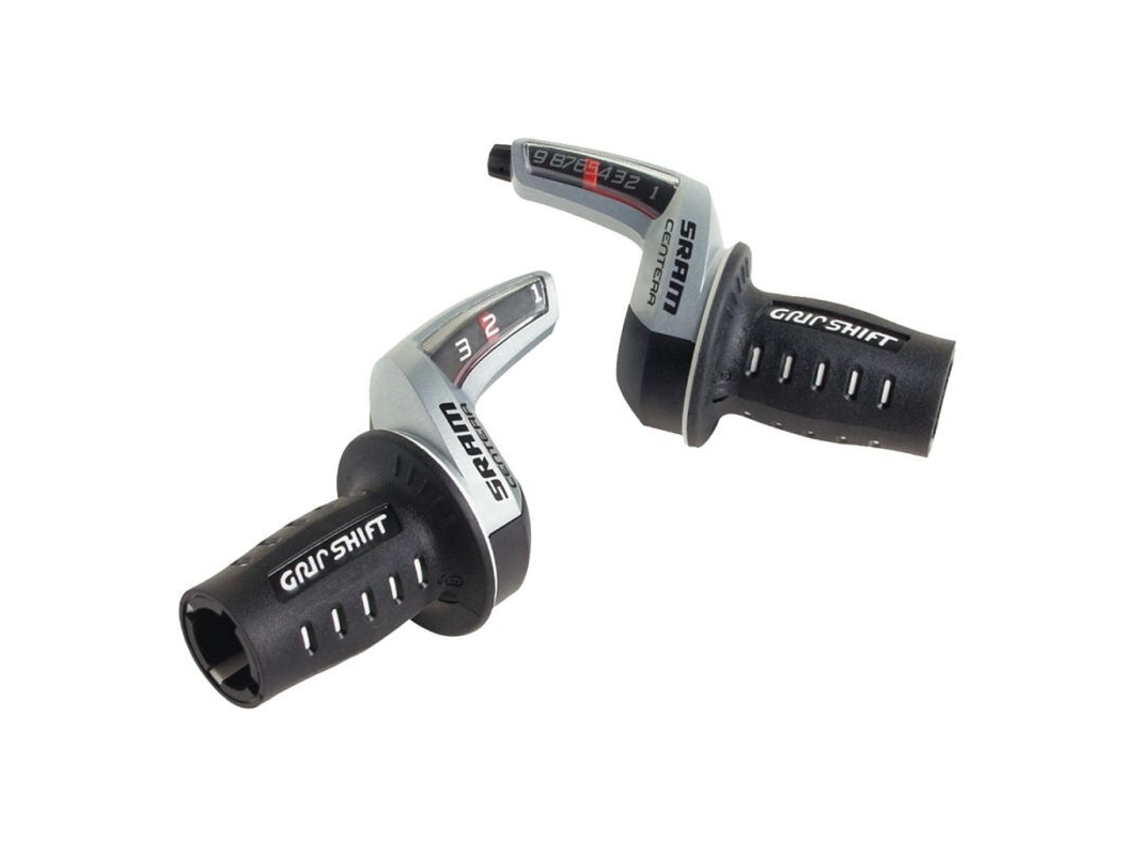 Mudança da bicicleta esquerda SRAM Grip Shift Centera Micro