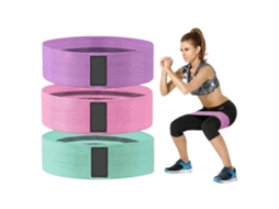 Conjunto de 3 Elásticos, Durável, Multifunções, Viagem, Casa, Lazer STELASPLEN