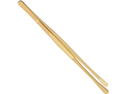 Pinça Serrilhada De 30cm Para Cozinha, Jardim E Churrasco, Pinça Reta De Aço Inoxidável, Pinça Longa Para Alimentos