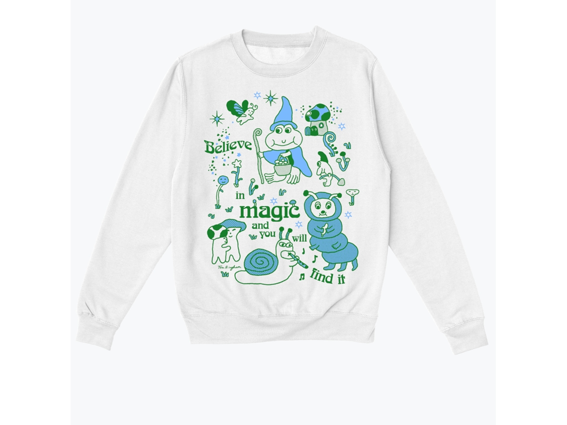 Unisex Believe In Magic Classic Sweatshirt-m