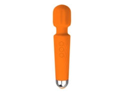 Vibrador, Yizhood Wand Massager, Massageador portátil, Brinquedos sexuais, Presentes para mulheres (Laranja)