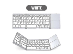 Mini Teclado Dobrável Sem Fio 2026, Teclado Bluetooth Portátil com Touchpad para Windows, Android, Tablets e Ipads. TAISHENGDA