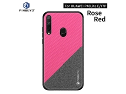 Capa Protetora De Pc À Prova De Choque Tpu Tecido De Fibra Química Pinwuyo Rong Series Para Huawei Y7p/p40lite E/honor9c