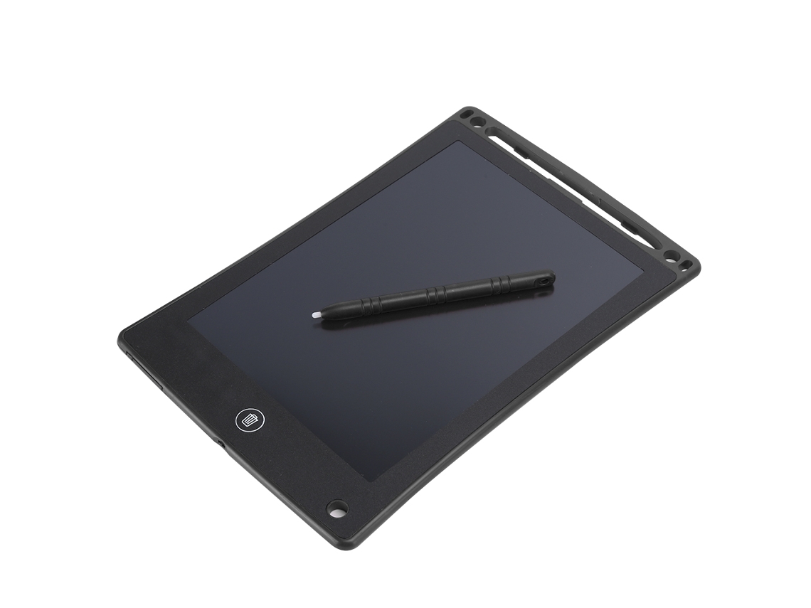 Tablet De Escrita Lcd (energia Luminosa Eletrônica, Borda Curva, Cor Única) Quadro Negro Inteligente Pequeno Para Crianças De 8,5 Polegadas