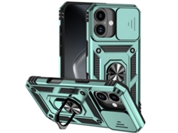 Capa Para Iphone 17 - Suporte Deslizante Para Câmera