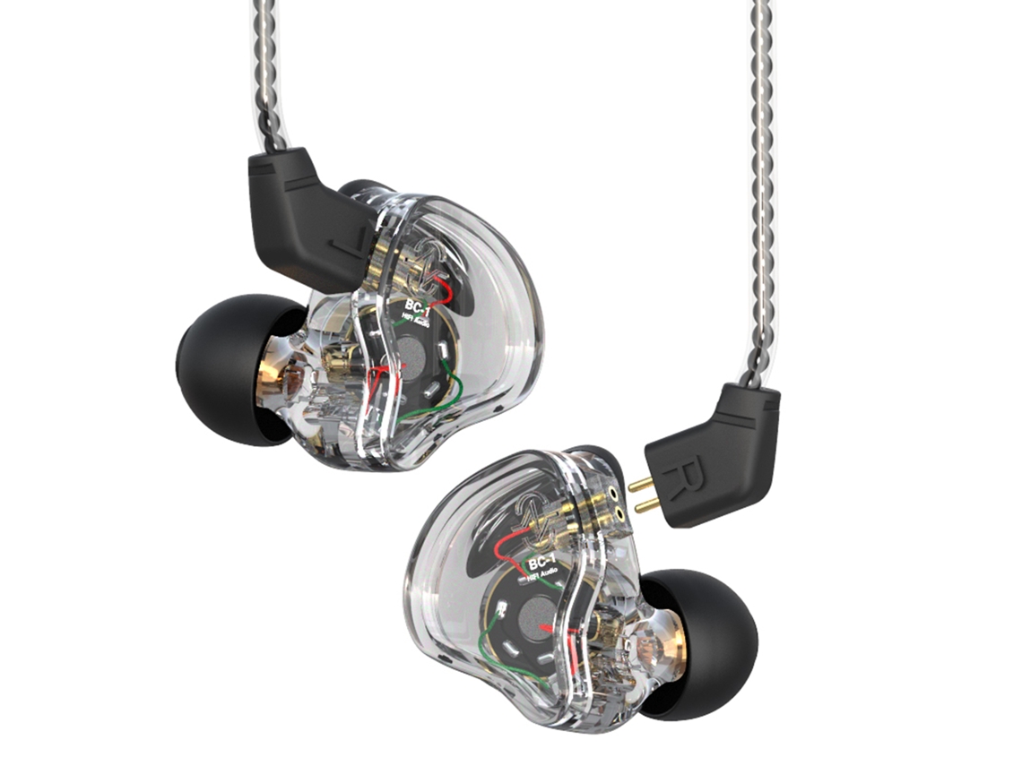 Auriculares Intrauditivos Ccz Melody Com Cancelamento De Ruído, Som Hi-fi E Com Fio