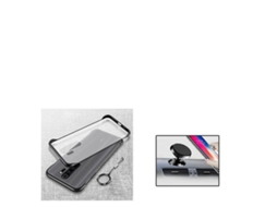 Kit Suporte Magnético Carro e Capa Naked Bumper Xiaomi Redmi Note 8 Pro