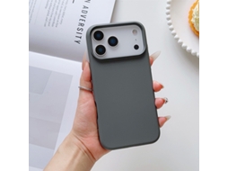 Capa Premium De Fibra Óptica Em Carbono Líquido Para Iphone 17
