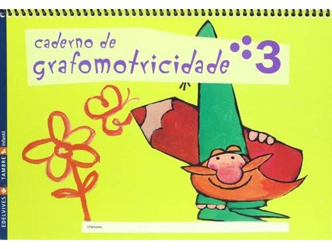 Livro ..Caderno 3.Grafomotricidade Infantil de Elena Villarroya Samaniego
