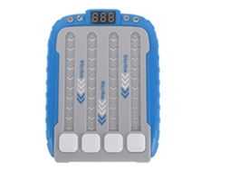 Primerox máquina de Jogo de Ritmo Portátil 6 Níveis Brinquedo Educativo Reduce Estresse Azul 001