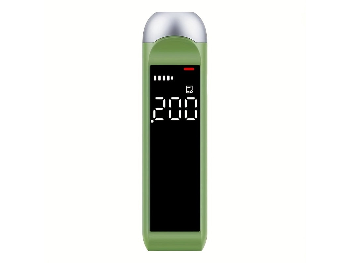 Bafômetro Digital Profissional, Analisador De Álcool Alta Precisão(verde)