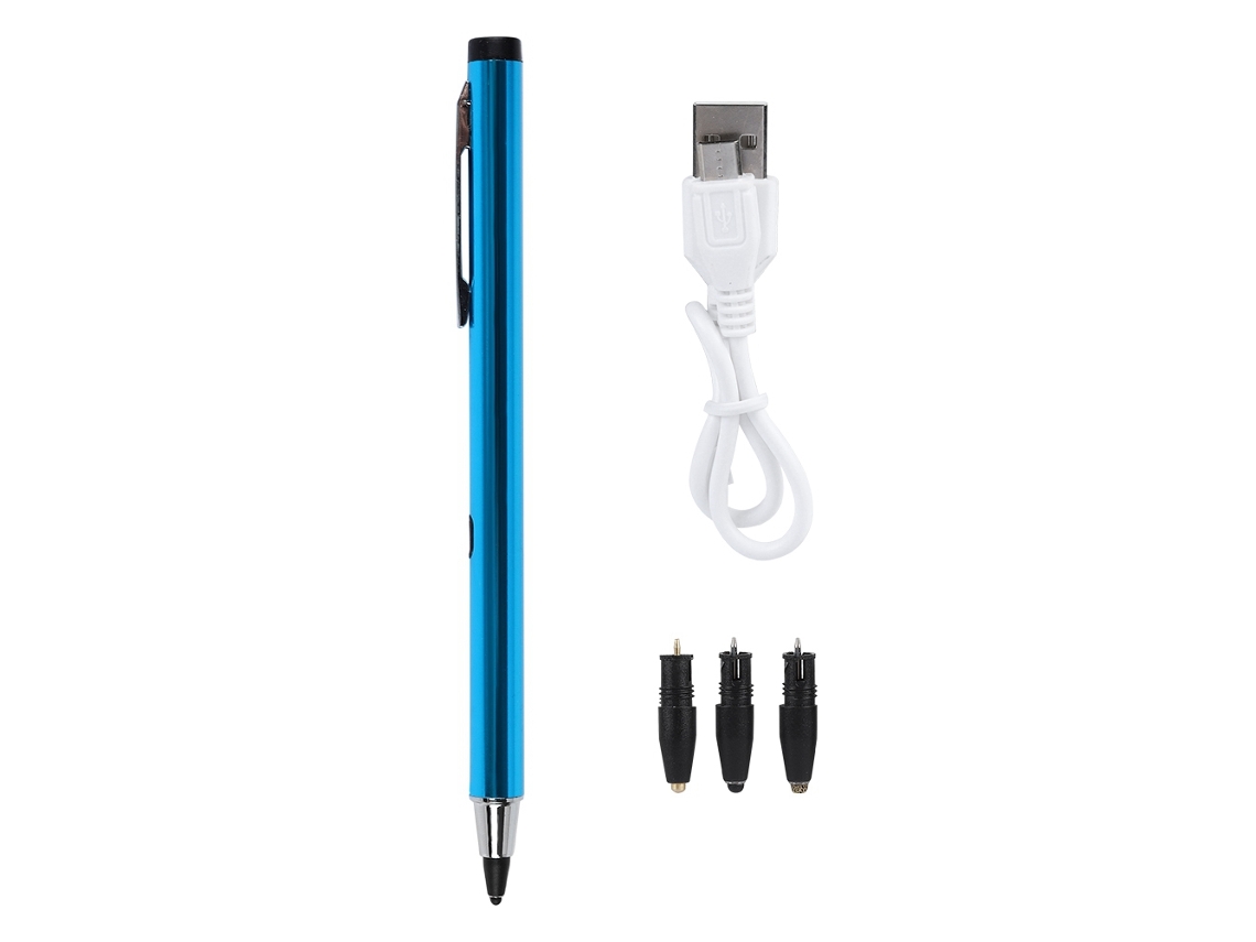 Caneta Estilo Com Alta Precisão (alta Precisão, Ultra Fina) Com Tampa Azul Para Tela Tática Capacitiva