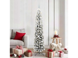 Vidaxl Árvore De Natal Artificial Verde 180 Cm Pvc E Aço E Plástico