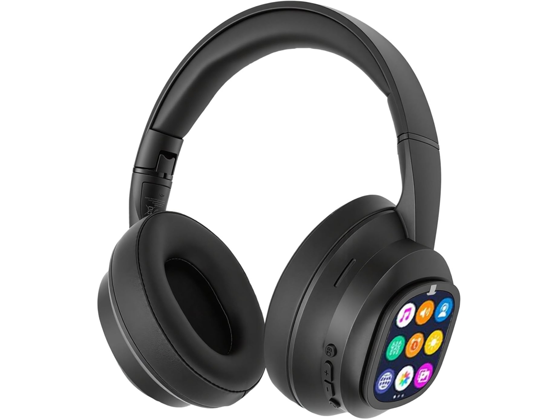 Fones De Ouvido Amonida Com Tradução Por Ia, Tradutor Em Tempo Real Para 115 Idiomas Com Tela Sensível Ao Toque Lcd