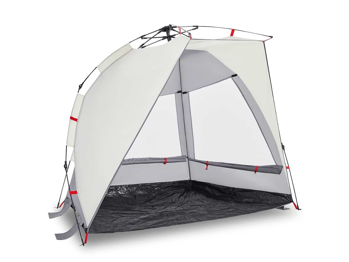 Beach Tent, Beach Tents Vidaxl Cinzeto Poliéster (n/a)