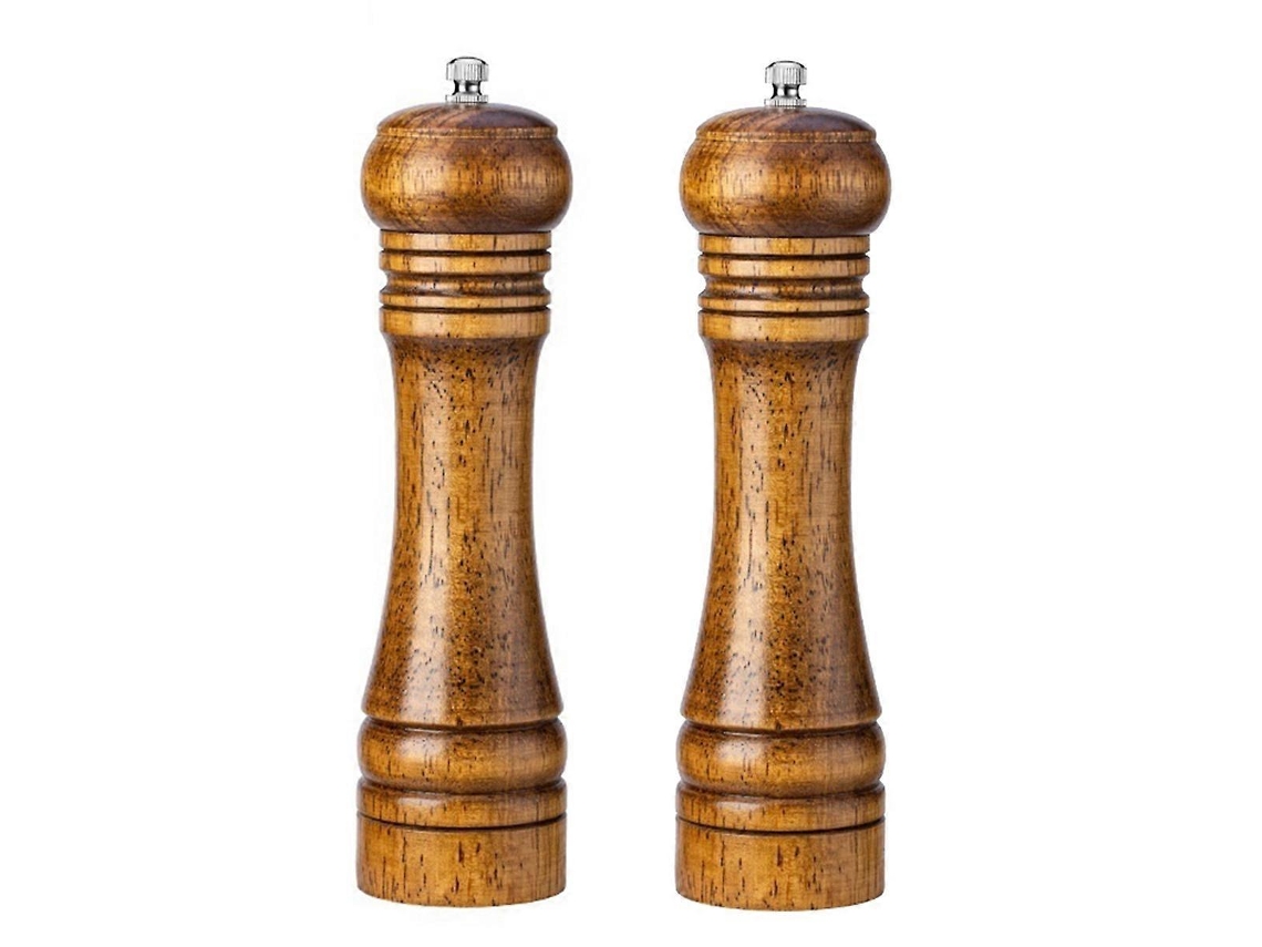 Moedor De Cozinha De Madeira Para Sal E Pimenta, Moedor De Sal E Pimenta Aquaforge