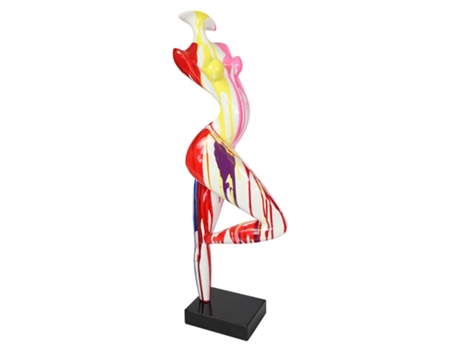 Hazel 31X19X89 Cm Figura Feminina Multicolorida