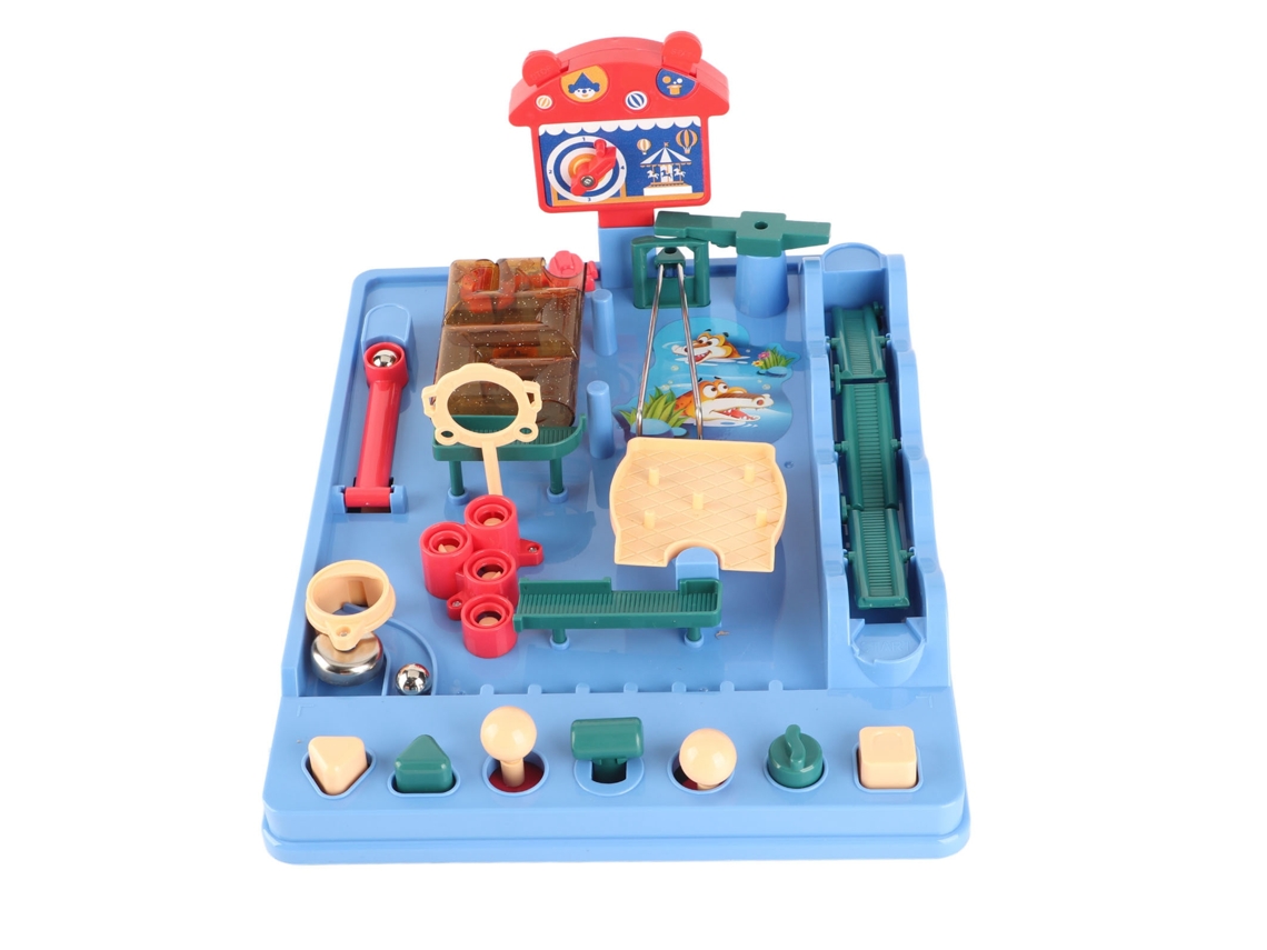 Mali brinquedo Pista de Corrida de Bolas Interativo Educativo Multifuncional Seguro para Crianças