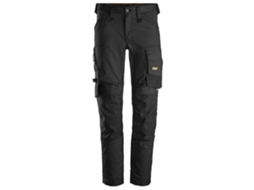 SNICKERS WORKWEAR-63410404052-AllroundWork Stretch Pants Preto tamanho 52
