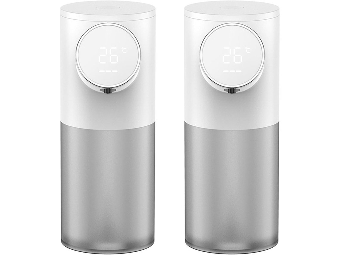 Dispensador Automático De Sabonete Líquido Em Espuma Com 2 Unidades E Visor Digital