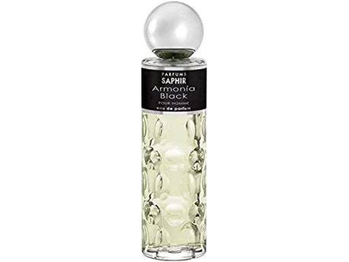 Saphir Armonia Black - Eau De Parfum Para Homens 200 Ml - Fragrância Com Spray