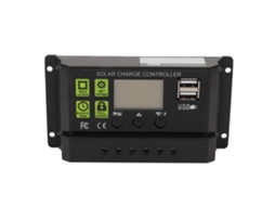 Controlador de Carga Solar Pwm com Display Digital e Verificação Automática 20a S/MARCA