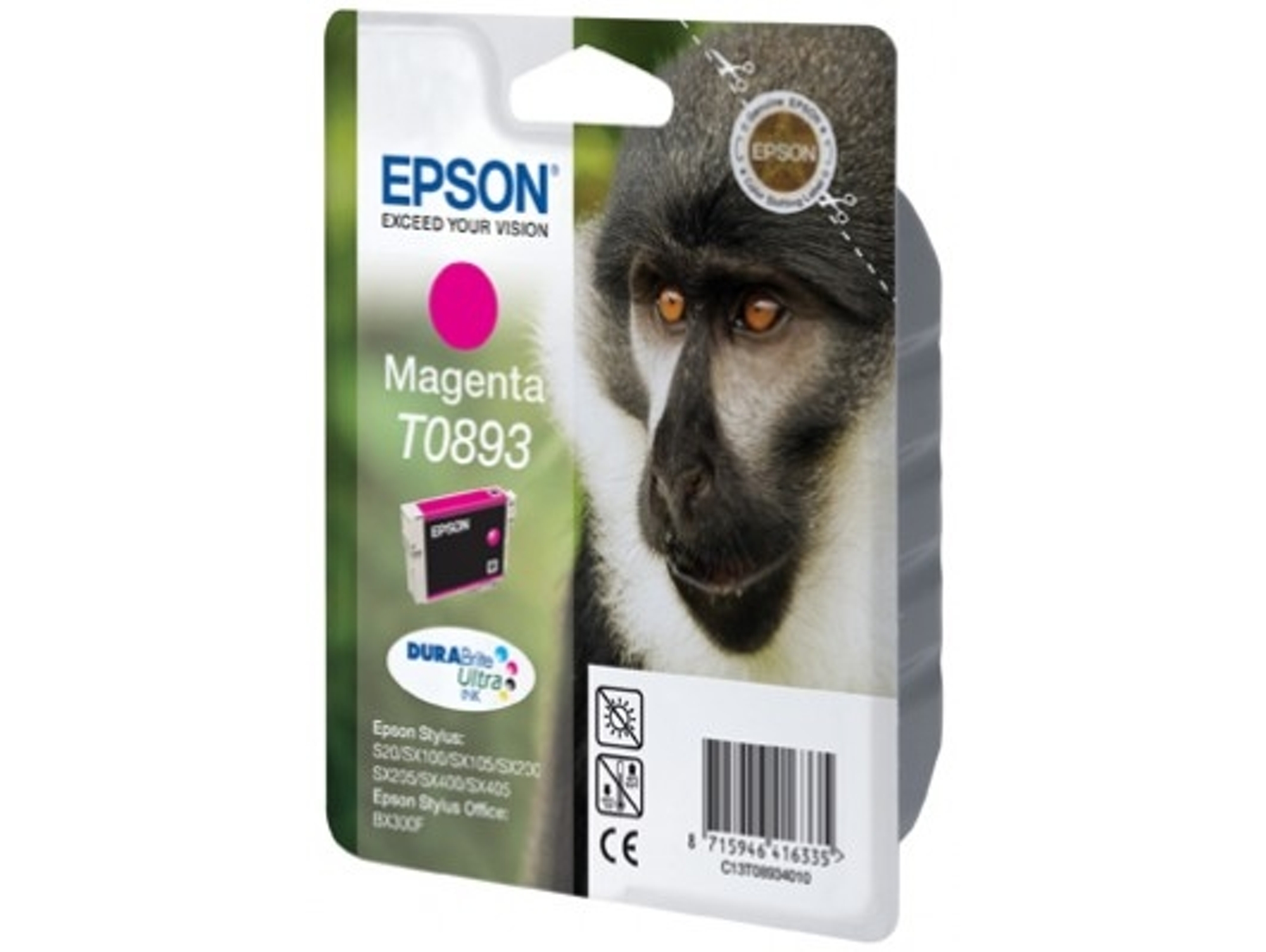 Tinteiro EPSON T0893 Magenta