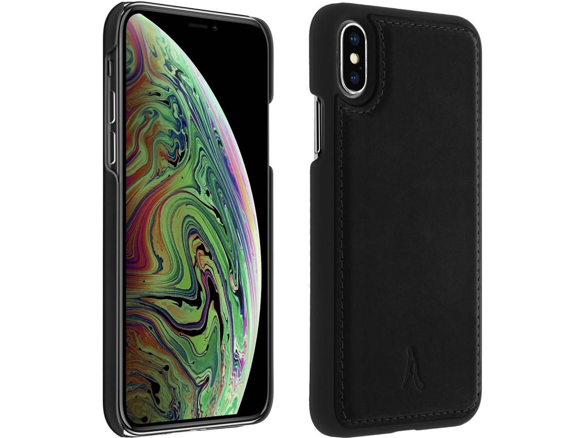 Capa iPhone X, XS AKASHI Leather 