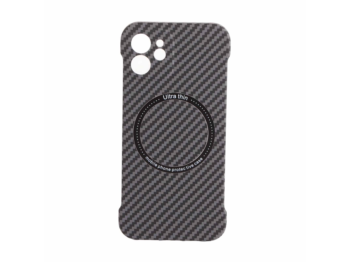 Capa LAXISCREED Iphone Magnética Sem Borda Preta