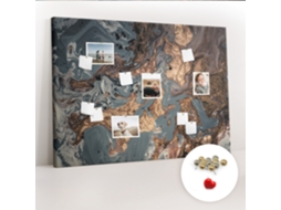 Lousa De Cortiça Mármore Decorativo Para O Quarto Das Crianças Espelharte (140x100 Cm)