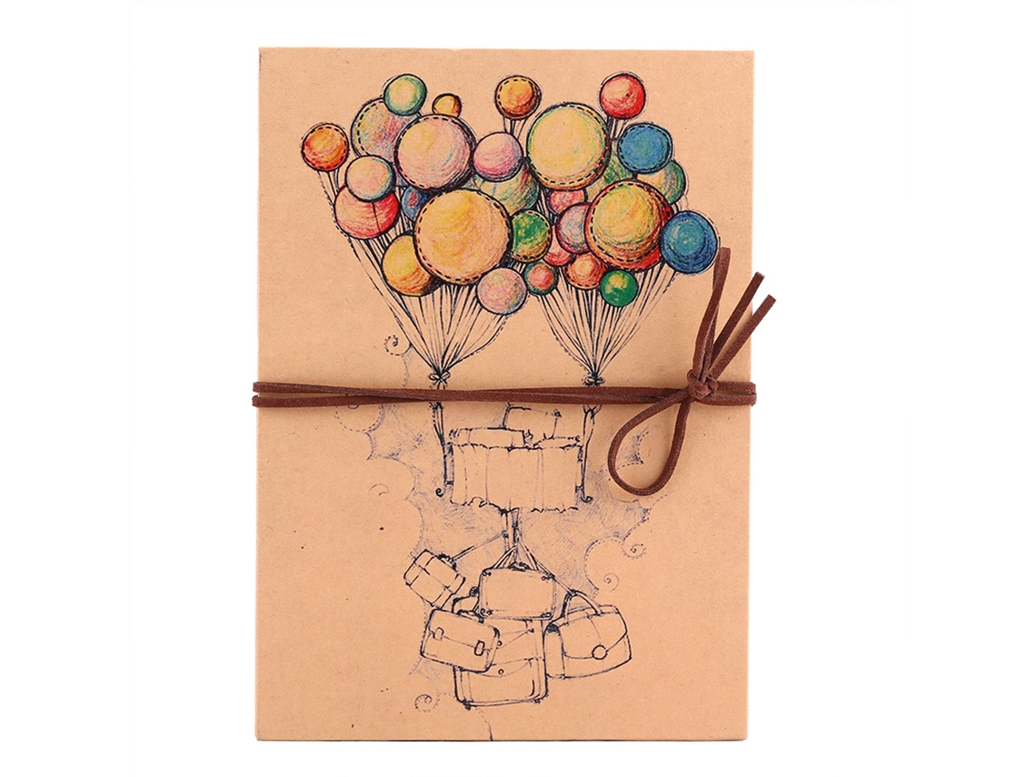 Álbum dobrável estilo vintage Baok para scrapbooking faça você mesmo, manual criativo para fotos e memórias.