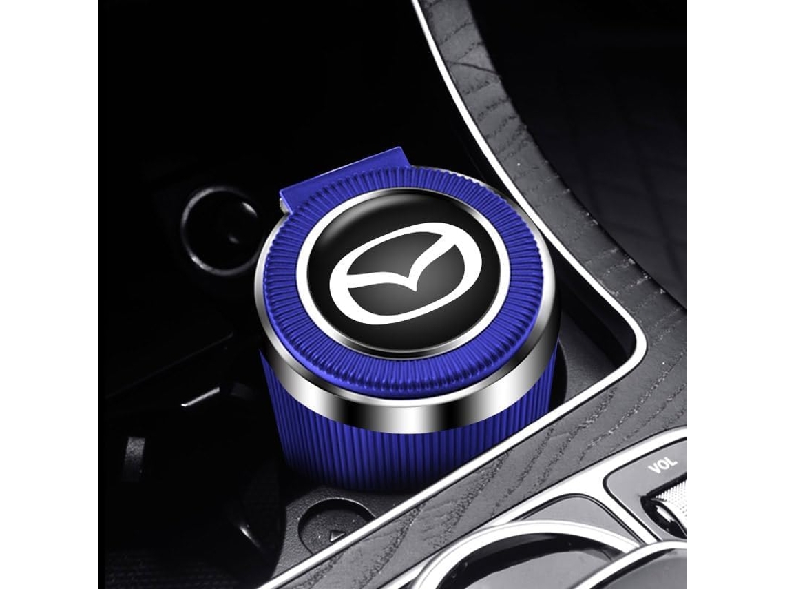 Cinzeiro Automotivo Para Mazda 3cx-30 Atez Cx-5, Multifuncional Removível Com Tampa E Acessórios De