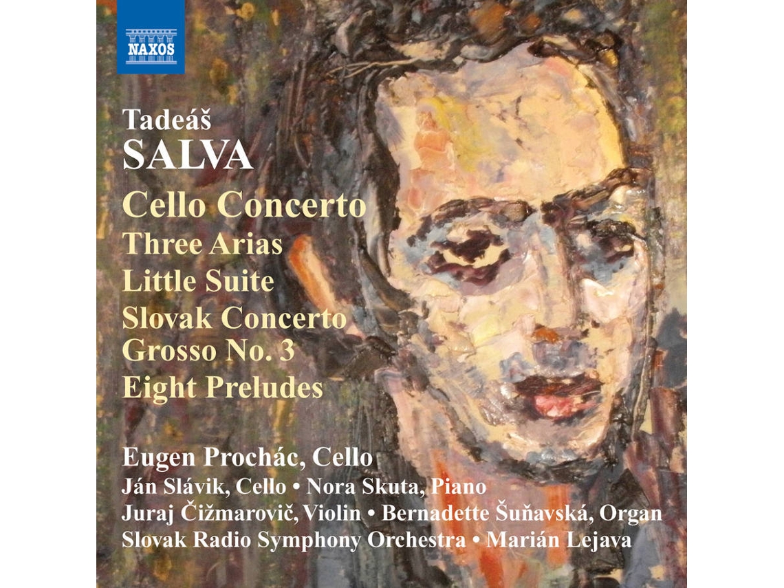 CD Tadeáš Salva - Cello Concerto / Three Arias