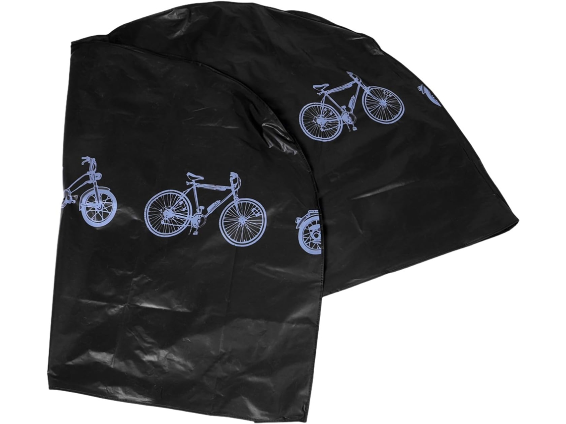Capa Impermeável E Resistente Aos Raios Uv Para Motocicleta, Capa Preta Espessa.