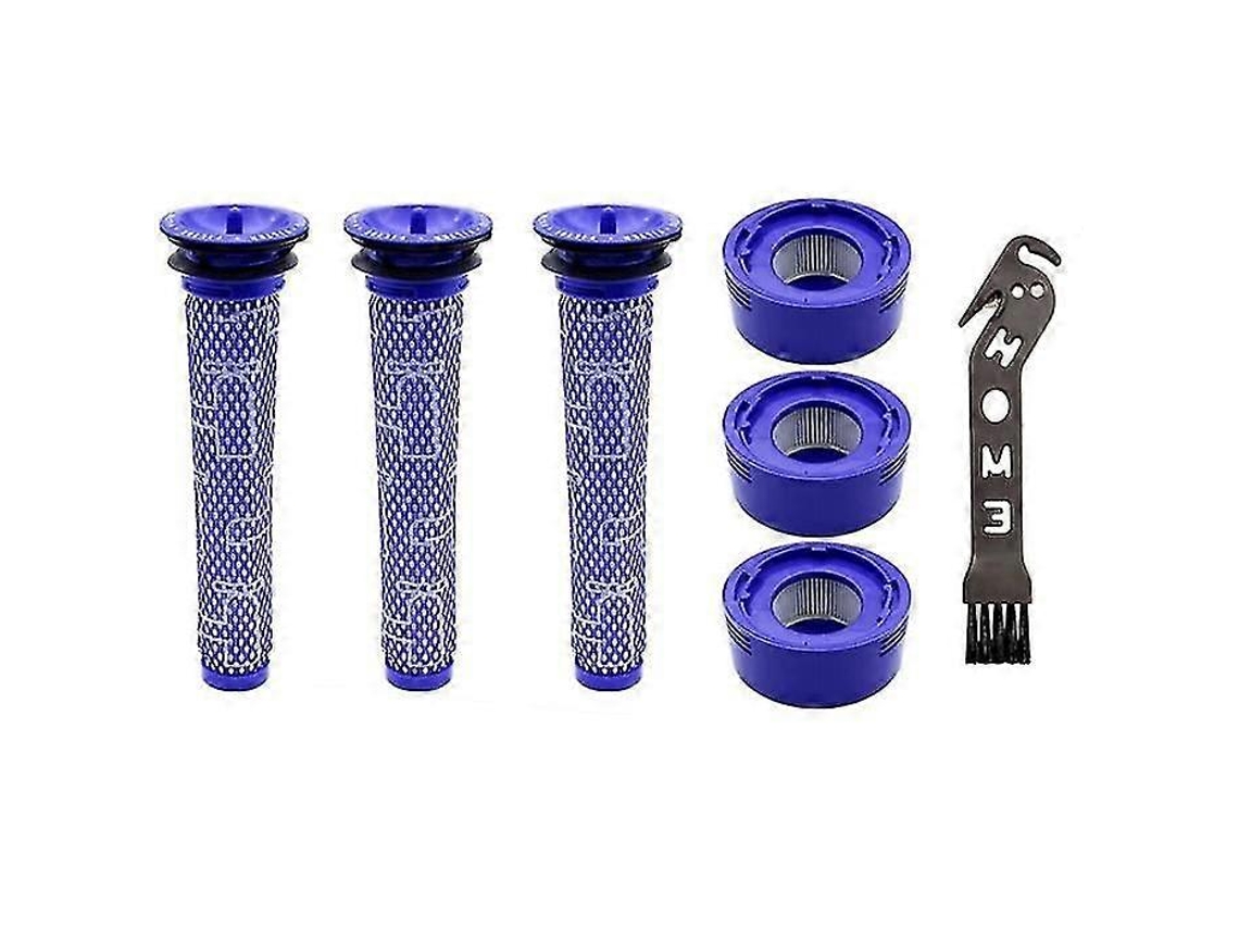 Filtro Hepa Compatível Com Aspiradores De Pó Verticais Sem Fio Dyson V7 E V8. Acessórios Para Aspirador De Pó. Filtro Para Aspirador De Pó.