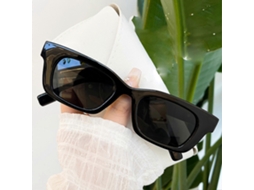 Óculos De Sol Estilo Designer Clássico Com Proteção Uv400, Ultraleve, Para Mulheres, Pesca, Ciclismo, Direção (preto Brilhante, Cinza)