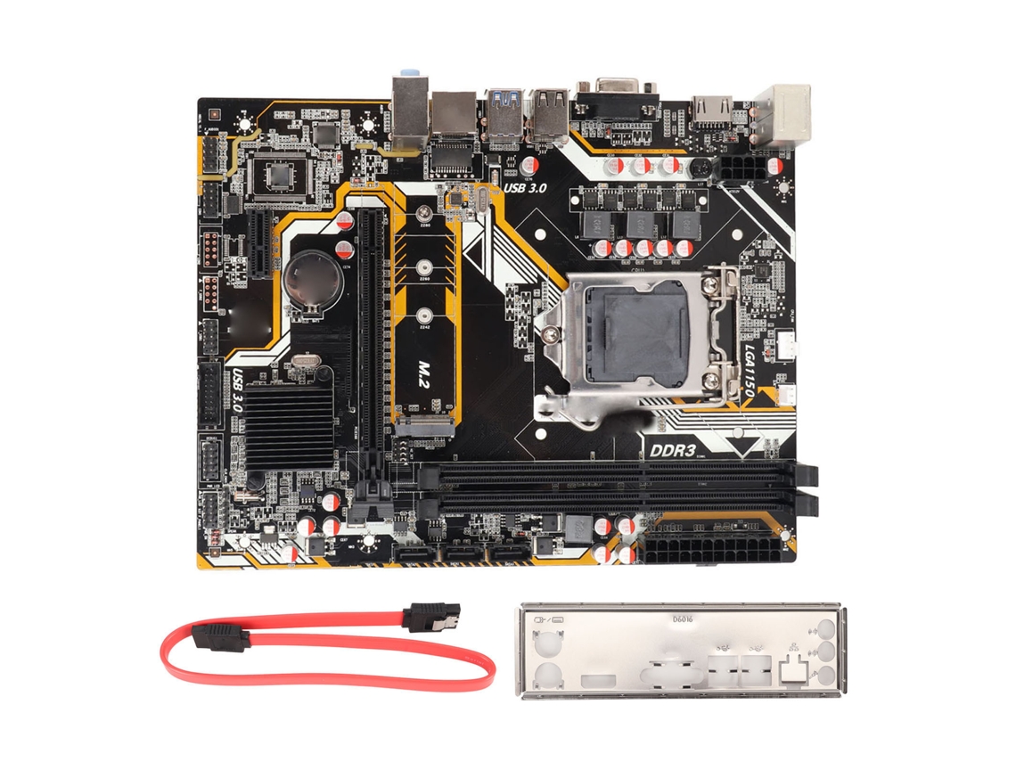Placa-mãe Gamer H81al Ddr3 Atx Lga 1150 Dual Channel Hdmi Vga Para Desktop