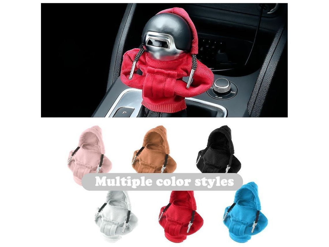 Capinha Para Manopla De Marchas De Carro, Acessório Interior Automotivo Universal Com Design Fofo E Estilo Fashion Azul