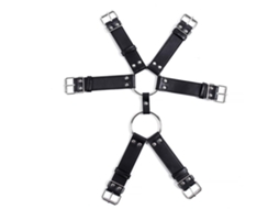 Cinto De Peito Ajustável De Couro Para Homens, Lingerie Sexy De Bondage