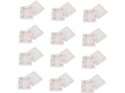 24 Telas Pequenas 5x5cm com Molduras em Branco para Pinturas a Óleo Ou Aquarela Bordas CHABERLU