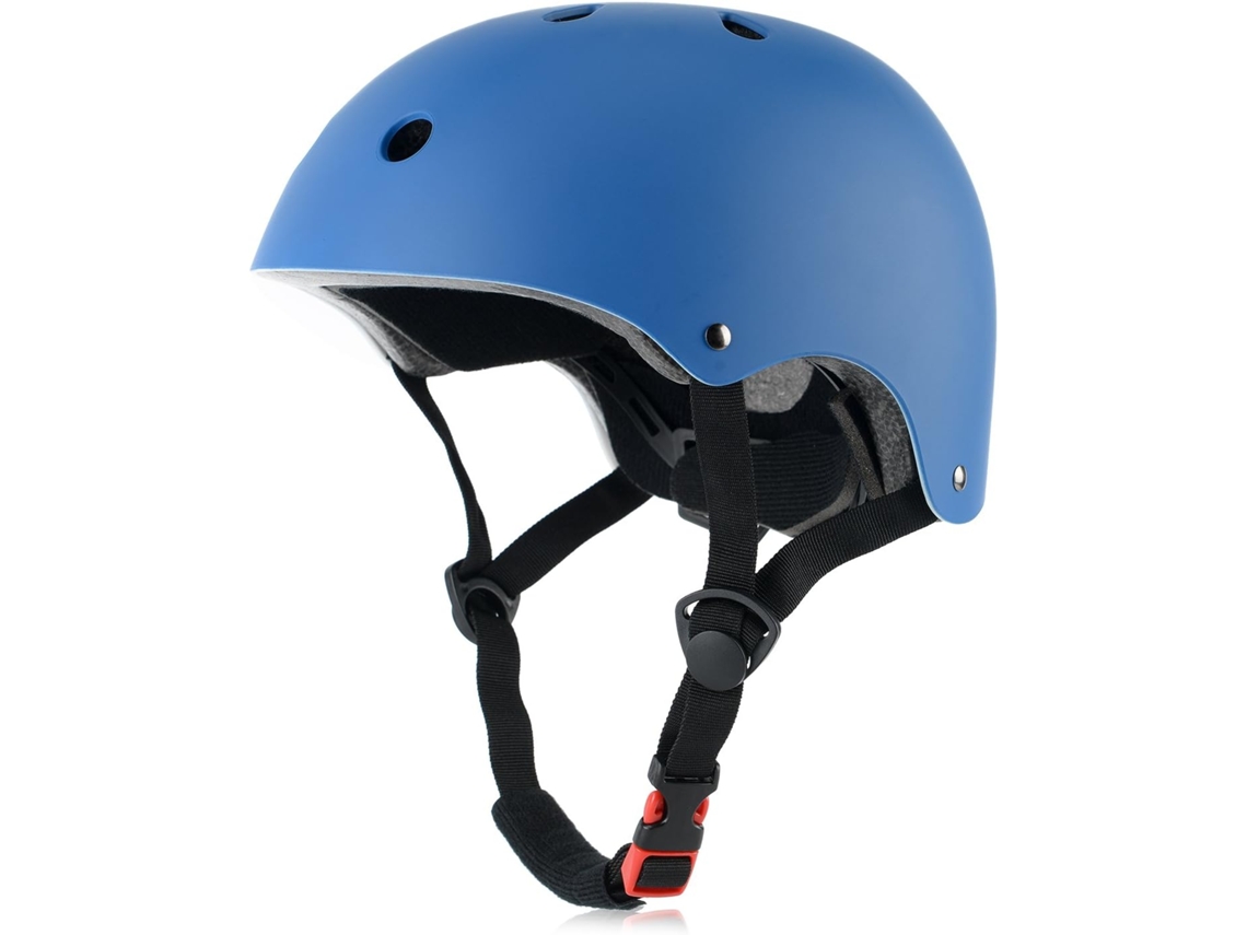 Capacete Para Crianças (48-56cm, Vermelho)