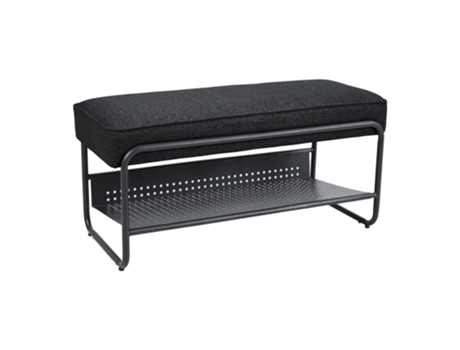 Banco Para Sapatos Lillehammer 90x37x42 Cm Preto En.casa