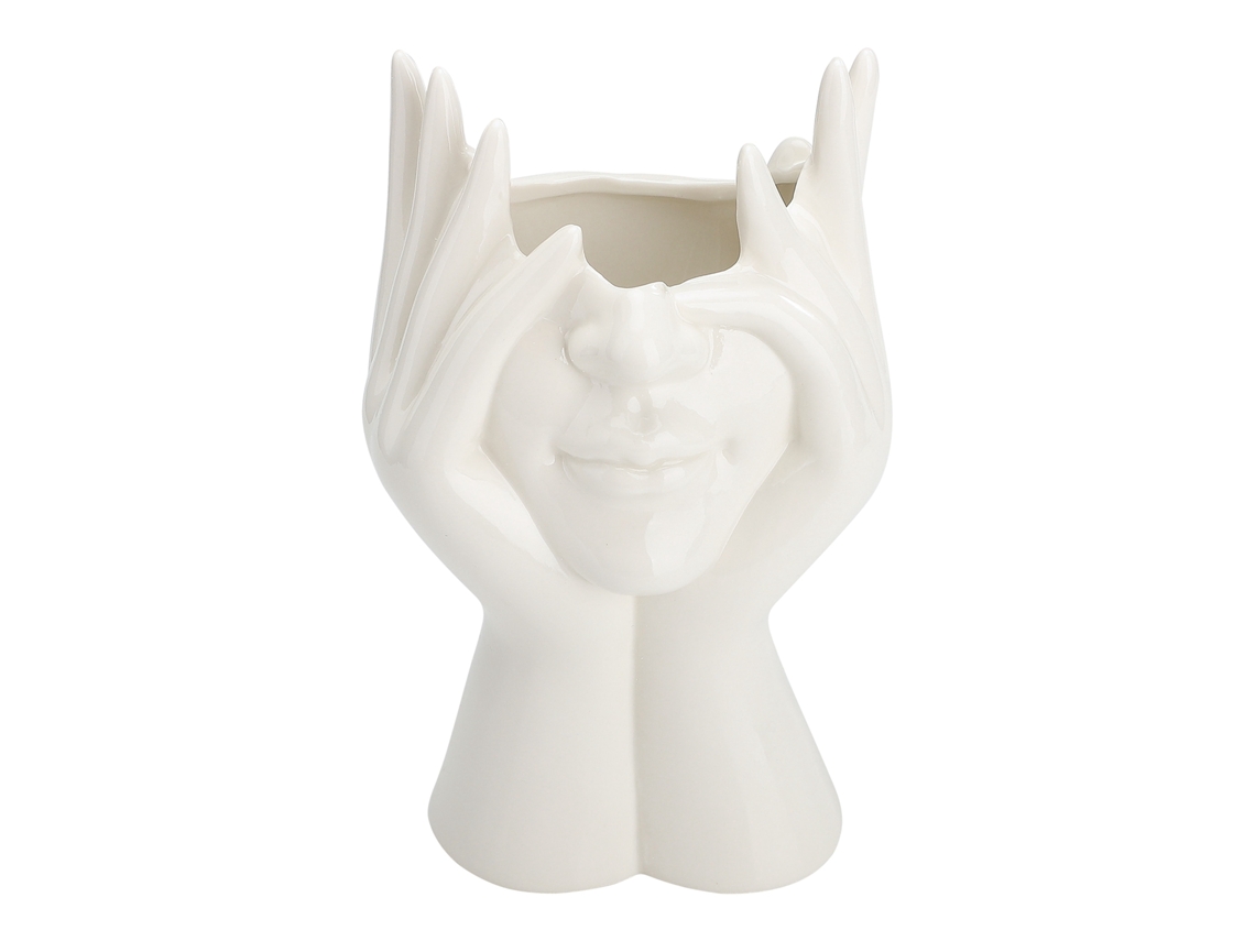 Vaso Cerâmico Decorativo Laxiscreed Para Ambientes Elegantes E Modernos