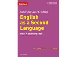 Livro lower secondary english as a second language student's book: stage 7 de nick coates (inglês)