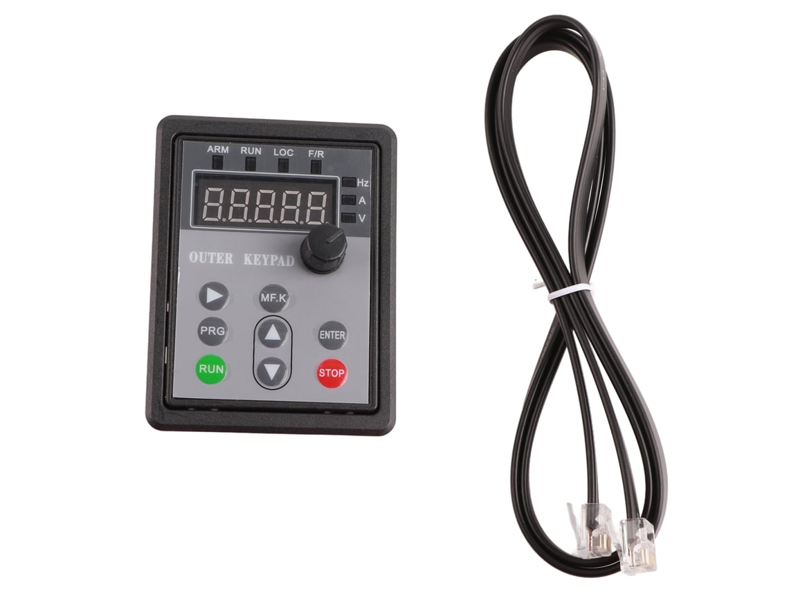Painel de Controle Inversor Vfd Conversor de Frequência Substituição para Série Ski780 17x10x3cm 104g