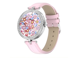 Lançado Smartwatch SHAH ARPAN Gt10 Bluetooth com Monitoramento de Chamadas e Informações de Saúde Rosa Prata