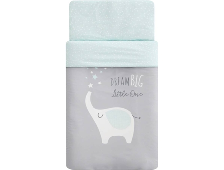 Conjunto Edredon + Protetor de Berço  Dream Big