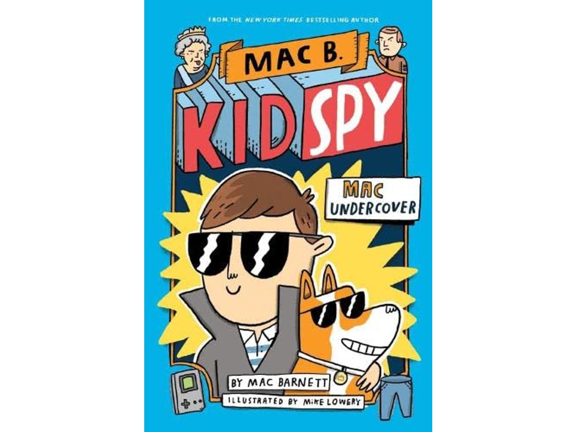 Livro Mac Undercover de Mac Barnett (Inglês)